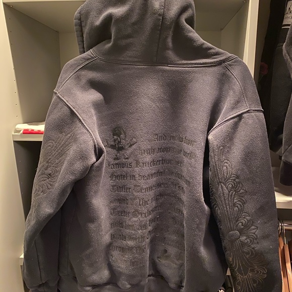 Chrome Hearts | Shirts | Chrome Hearts Dagger Hoodie | Poshmark